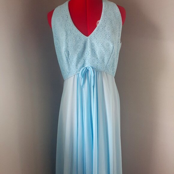 TWO 1970's Jac-An Maxi dresses with detachable capes - Picture 1 of 16